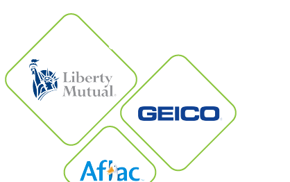 Brand conversion with Liberty Mutual, GEICO, Aflac